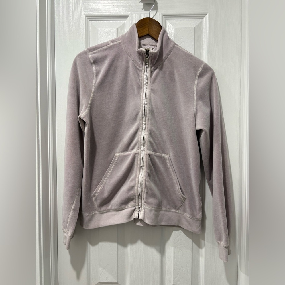 Eddie Bauer Y2K Women's Light Purple Zip-Up sweater Jacket CLEAR OUT SALE